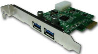 Nilox 3-Port USB 3.0 PCI-E Card (10NXAD07U3001)